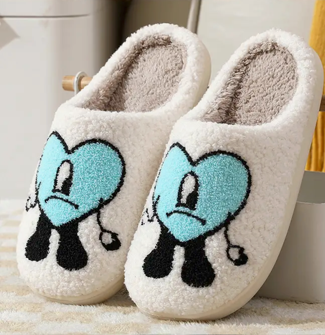 The REAL Bad Bunny Fan Slippers