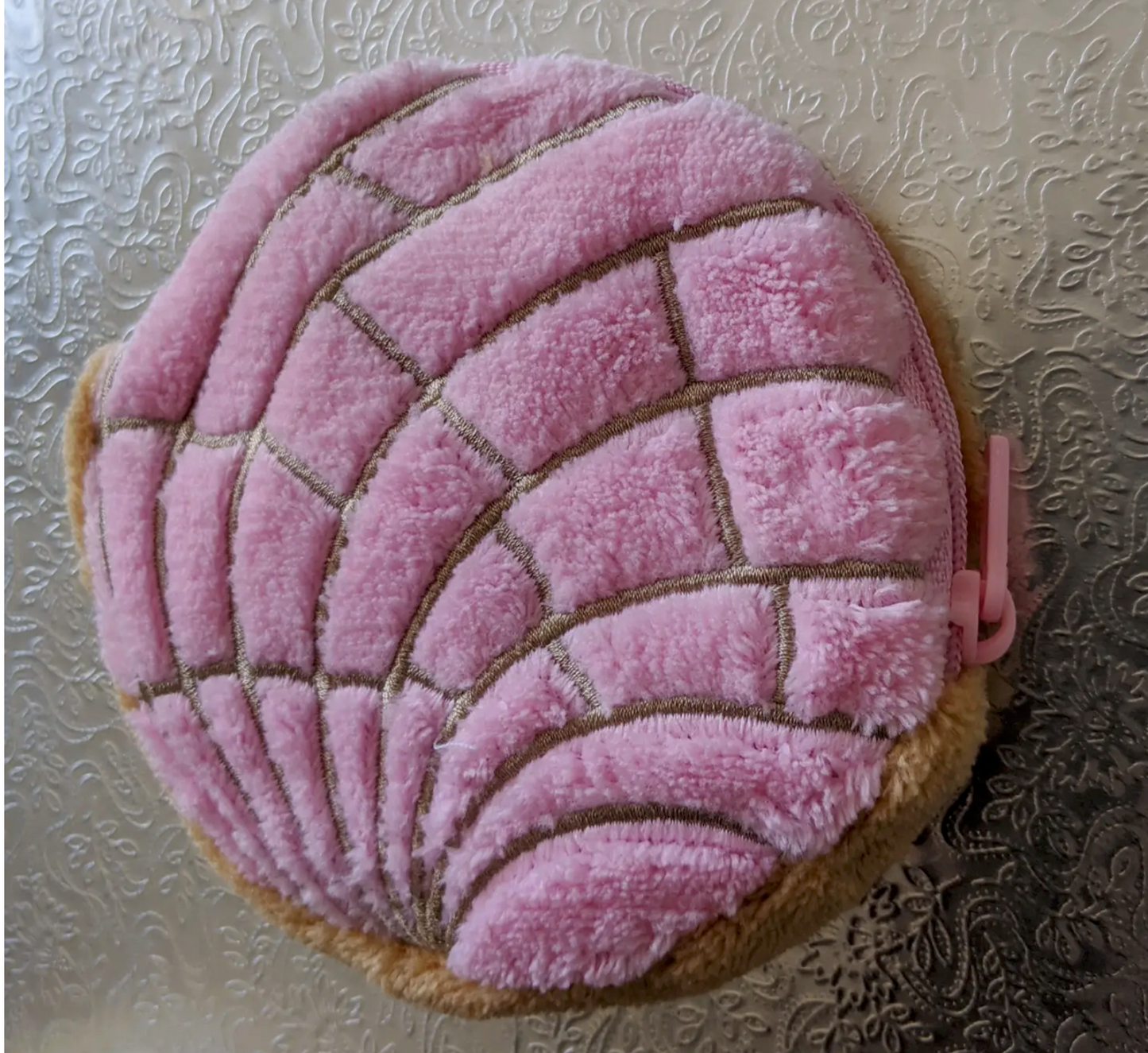 Pan Dulce Concha Coin Purse