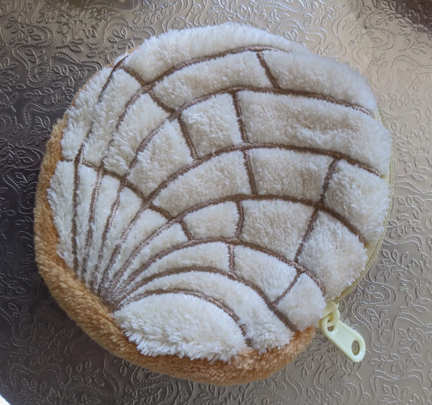 Pan Dulce Concha Coin Purse