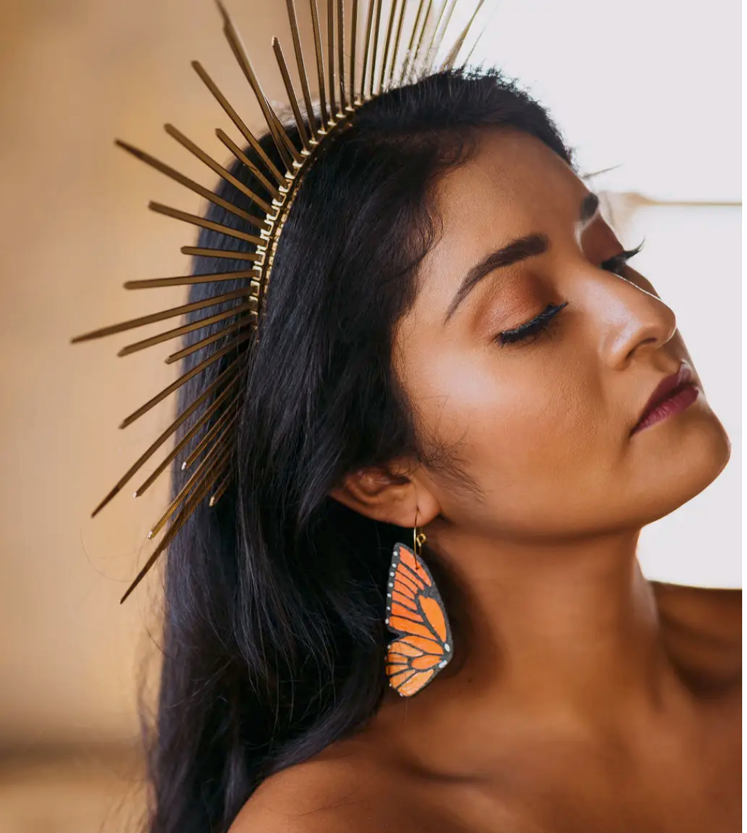 Monarcha Hoop Earrings