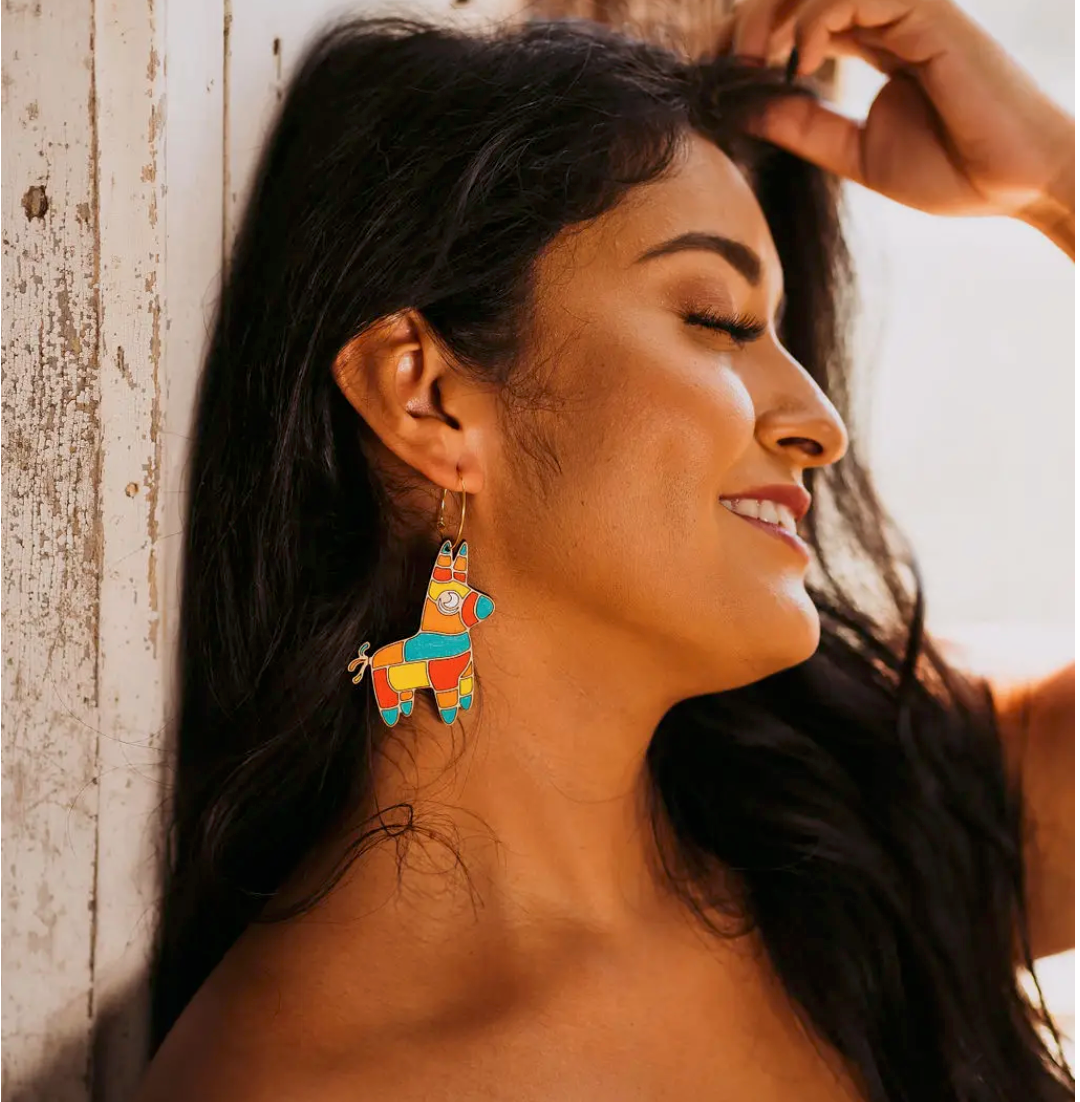 Pinata Hoop Earrings
