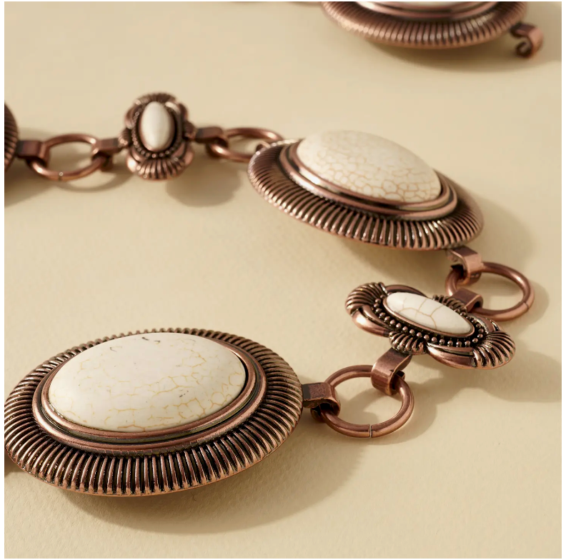 Vaquero Concho Large Stone Belt