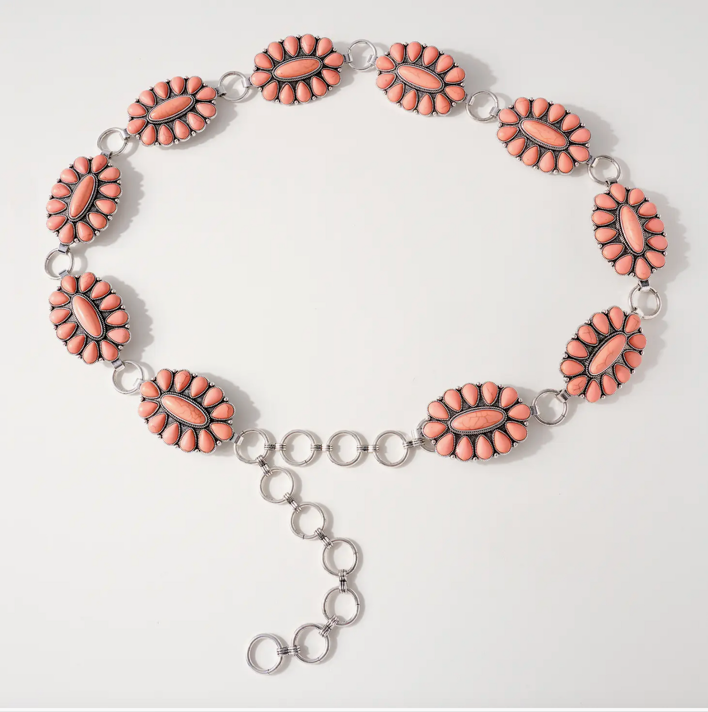 Vaquero Concho Sunburst Stone Belt