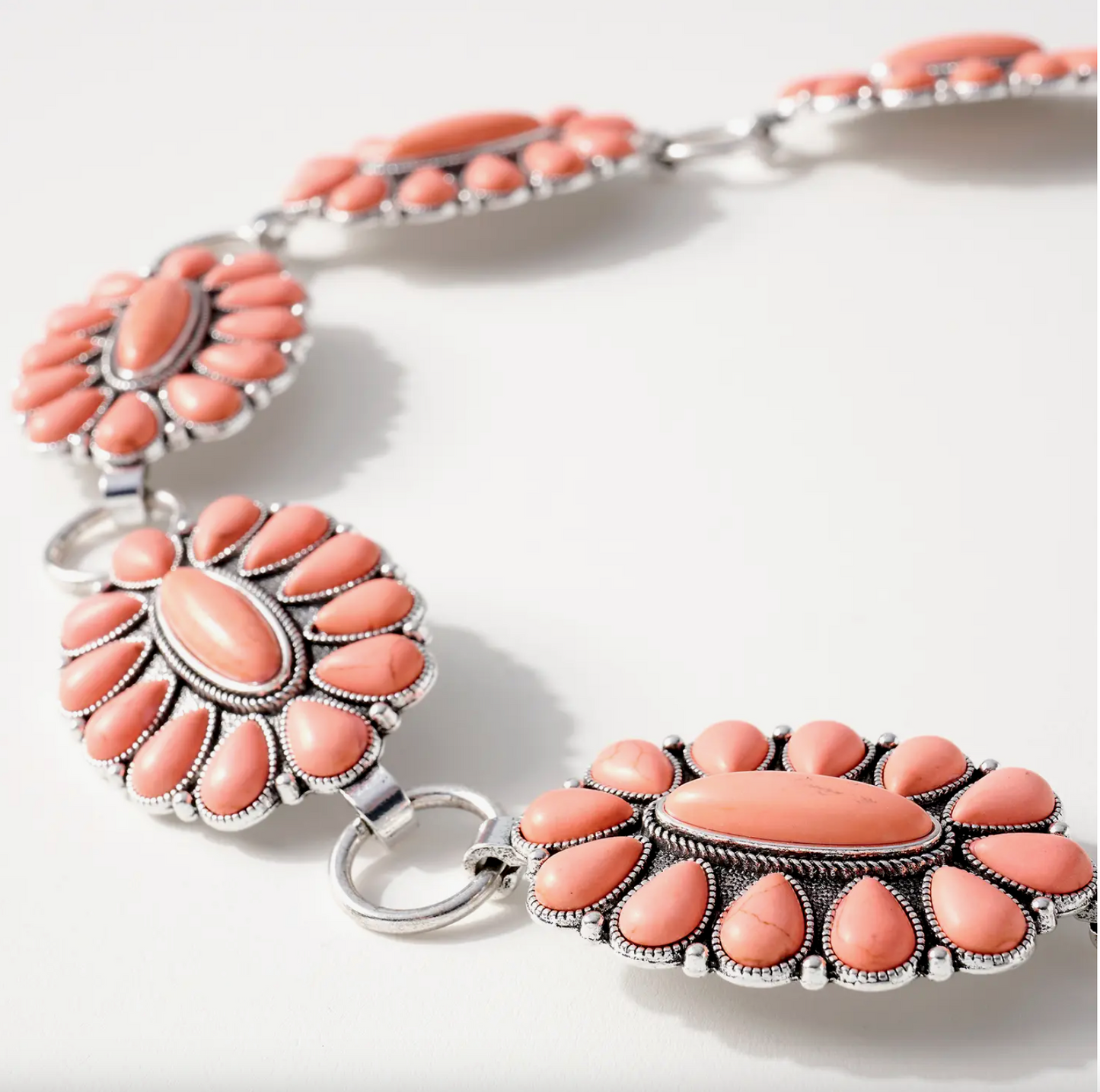Vaquero Concho Sunburst Stone Belt