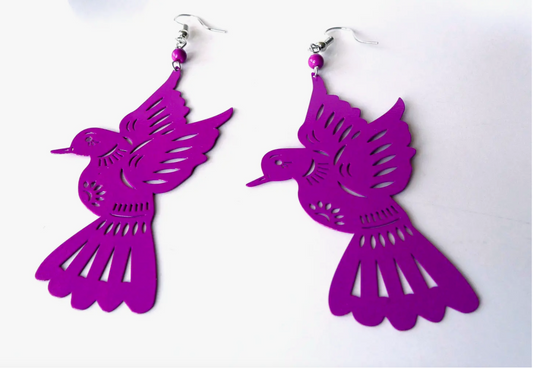 Papel Picado "Palomas" Earrings