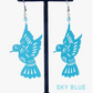 Papel Picado "Palomas" Earrings