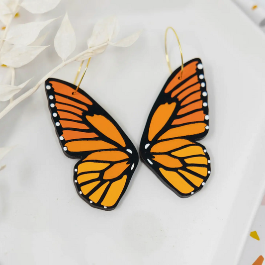 Monarcha Hoop Earrings