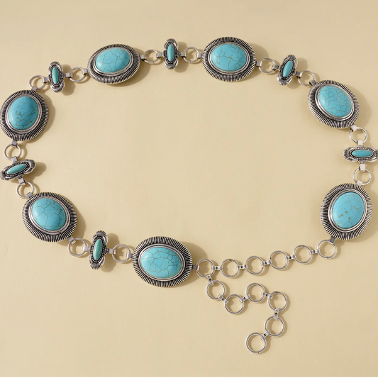 Vaquero Concho Large Stone Belt